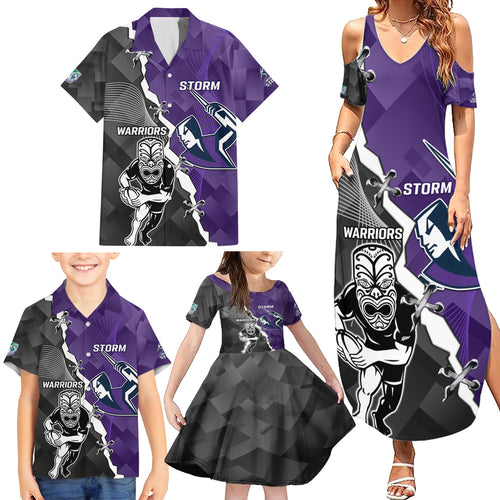 personalised-storm-and-warriors-rugby-family-matching-summer-maxi-dress-and-hawaiian-shirt-2023-sporty-style