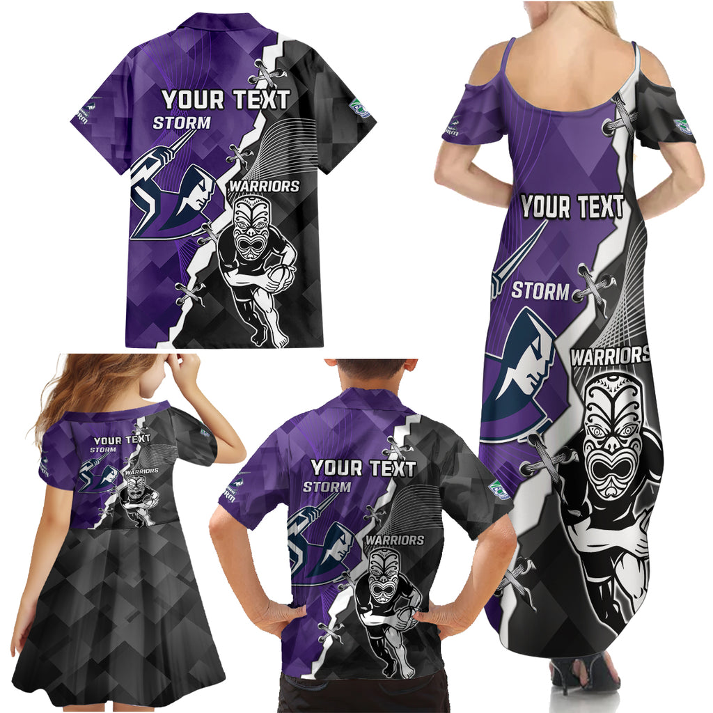 personalised-storm-and-warriors-rugby-family-matching-summer-maxi-dress-and-hawaiian-shirt-2023-sporty-style