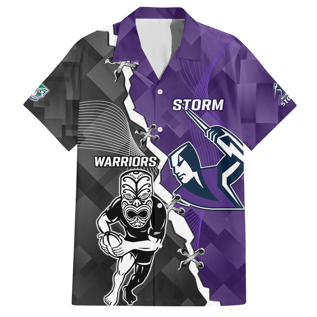 personalised-storm-and-warriors-rugby-family-matching-summer-maxi-dress-and-hawaiian-shirt-2023-sporty-style