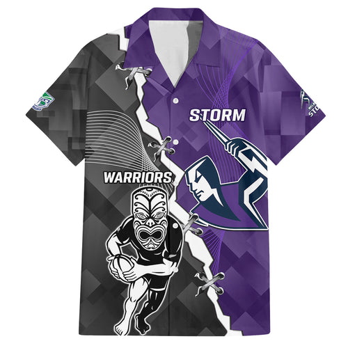 personalised-storm-and-warriors-rugby-kid-hawaiian-shirt-2023-sporty-style