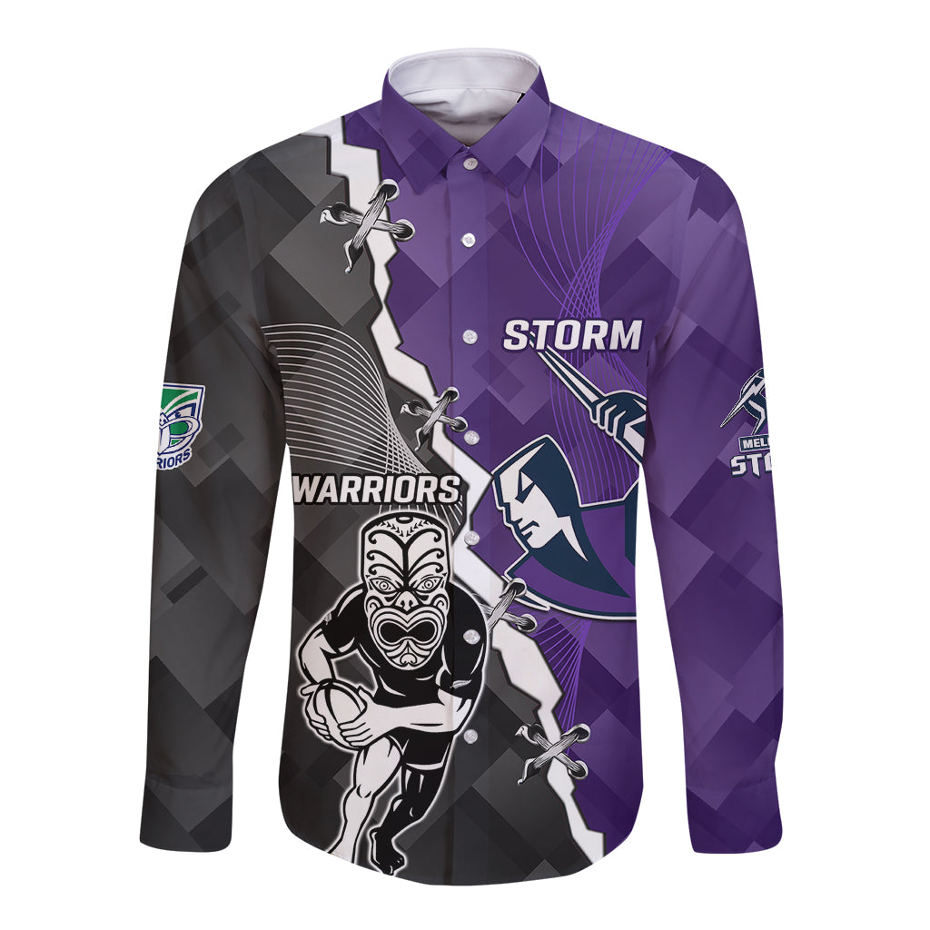 personalised-storm-and-warriors-rugby-long-sleeve-button-shirt-2023-sporty-style