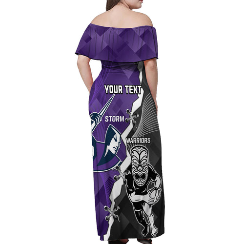personalised-storm-and-warriors-rugby-off-shoulder-maxi-dress-2023-sporty-style