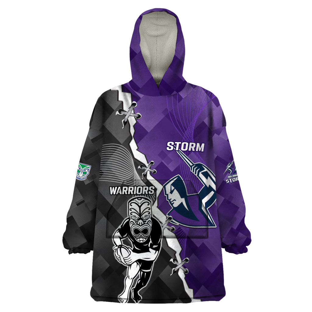 personalised-storm-and-warriors-rugby-wearable-blanket-hoodie-2023-sporty-style