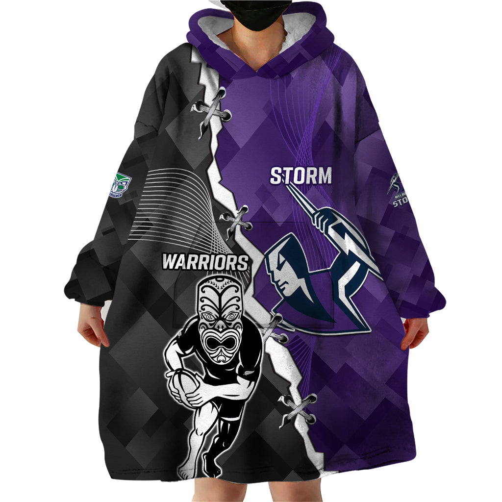 personalised-storm-and-warriors-rugby-wearable-blanket-hoodie-2023-sporty-style