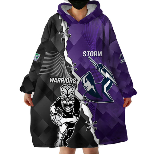 personalised-storm-and-warriors-rugby-wearable-blanket-hoodie-2023-sporty-style