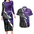 personalised-storm-and-panthers-rugby-couples-matching-long-sleeve-bodycon-dress-and-hawaiian-shirt-2023-sporty-style