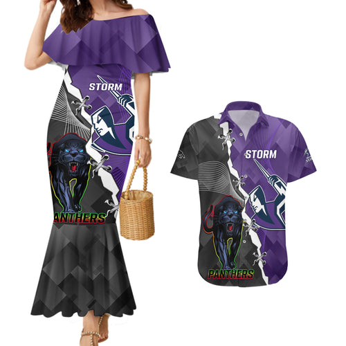 personalised-storm-and-panthers-rugby-couples-matching-mermaid-dress-and-hawaiian-shirt-2023-sporty-style