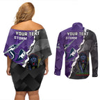 personalised-storm-and-panthers-rugby-couples-matching-off-shoulder-short-dress-and-long-sleeve-button-shirts-2023-sporty-style