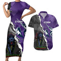 personalised-storm-and-panthers-rugby-couples-matching-short-sleeve-bodycon-dress-and-hawaiian-shirt-2023-sporty-style