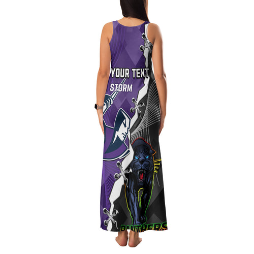 personalised-storm-and-panthers-rugby-family-matching-tank-maxi-dress-and-hawaiian-shirt-2023-sporty-style