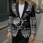New Zealand Christmas Rugby Personalised Blazer Meri Kirihimete All Black Maori - Aussie Hoodie