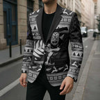 New Zealand Christmas Rugby Personalised Blazer Meri Kirihimete All Black Maori - Aussie Hoodie