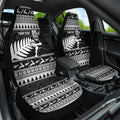 New Zealand Christmas Rugby Personalised Car Seat Cover Meri Kirihimete All Black Maori - Aussie Hoodie