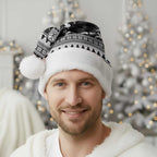 New Zealand Christmas Rugby Personalised Christmas Santa Hat Meri Kirihimete All Black Maori - Aussie Hoodie