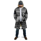 New Zealand Christmas Rugby Personalised Cloak Meri Kirihimete All Black Maori - Aussie Hoodie