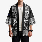 New Zealand Christmas Rugby Personalised Kimono Meri Kirihimete All Black Maori - Aussie Hoodie