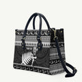 New Zealand Christmas Rugby Personalised Leather Bag Meri Kirihimete All Black Maori - Aussie Hoodie