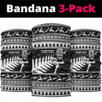 New Zealand Christmas Rugby Personalised Neck Gaiter Meri Kirihimete All Black Maori - Aussie Hoodie