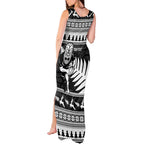 New Zealand Christmas Rugby Personalised Tank Maxi Dress Meri Kirihimete All Black Maori - Aussie Hoodie