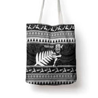 New Zealand Christmas Rugby Personalised Tote Bag Meri Kirihimete All Black Maori - Aussie Hoodie