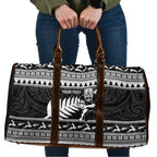 New Zealand Christmas Rugby Personalised Travel Bag Meri Kirihimete All Black Maori - Aussie Hoodie