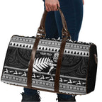 New Zealand Christmas Rugby Personalised Travel Bag Meri Kirihimete All Black Maori - Aussie Hoodie