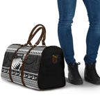 New Zealand Christmas Rugby Personalised Travel Bag Meri Kirihimete All Black Maori - Aussie Hoodie