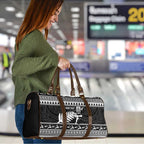 New Zealand Christmas Rugby Personalised Travel Bag Meri Kirihimete All Black Maori - Aussie Hoodie