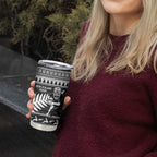 New Zealand Christmas Rugby Personalised Tumbler Cup Meri Kirihimete All Black Maori - Aussie Hoodie