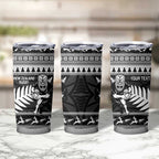 New Zealand Christmas Rugby Personalised Tumbler Cup Meri Kirihimete All Black Maori - Aussie Hoodie