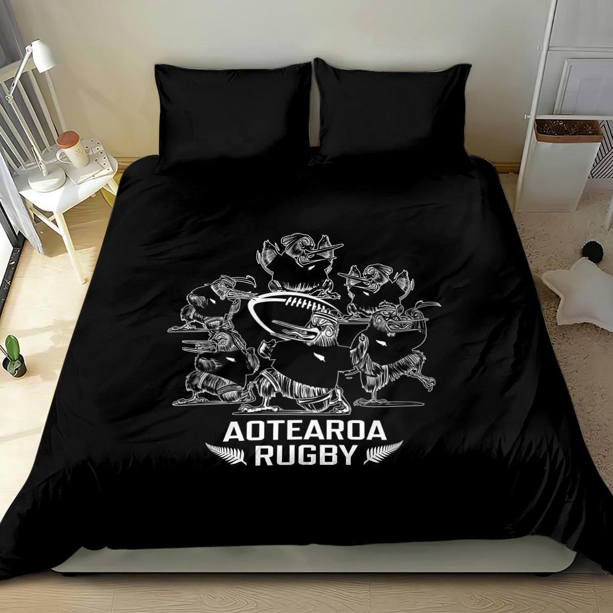 new-zealand-silver-fern-rugby-bedding-set-haka-aotearoa-kiwi-dance