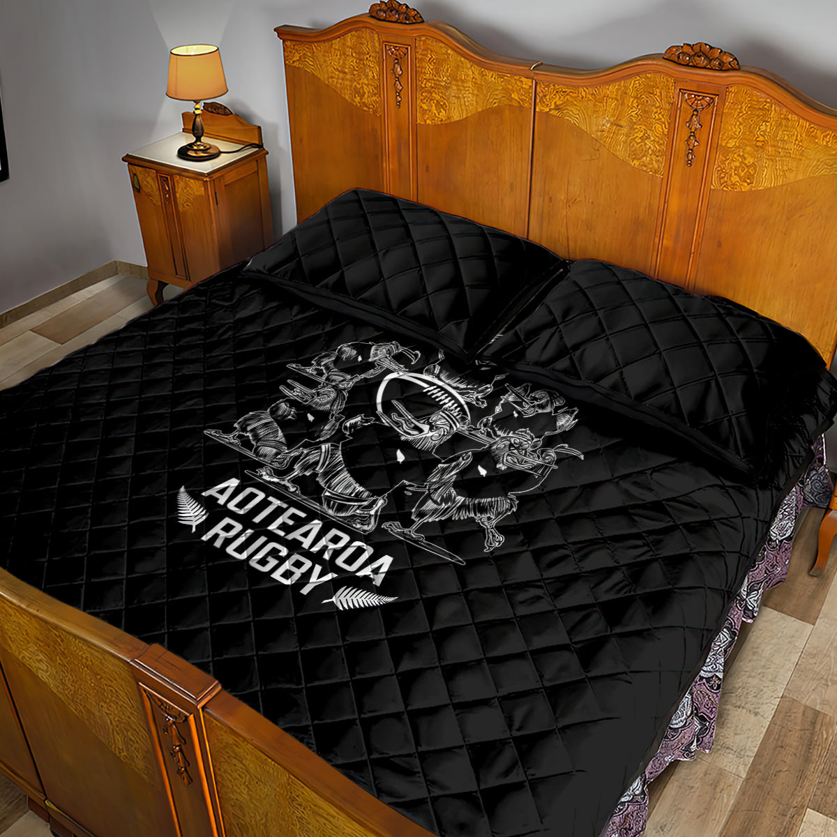 new-zealand-silver-fern-rugby-quilt-bed-set-haka-aotearoa-kiwi-dance