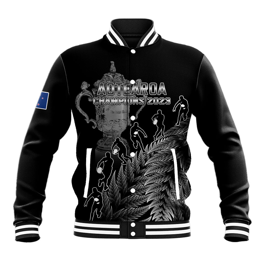 custom-new-zealand-silver-fern-rugby-baseball-jacket-all-black-go-champions-2023-with-trophy-proud