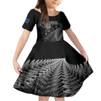 custom-new-zealand-silver-fern-rugby-kid-short-sleeve-dress-all-black-go-champions-2023-with-trophy-proud