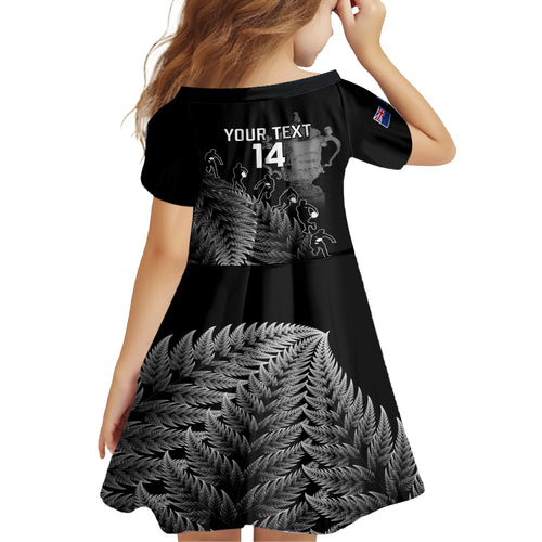 custom-new-zealand-silver-fern-rugby-kid-short-sleeve-dress-all-black-go-champions-2023-with-trophy-proud