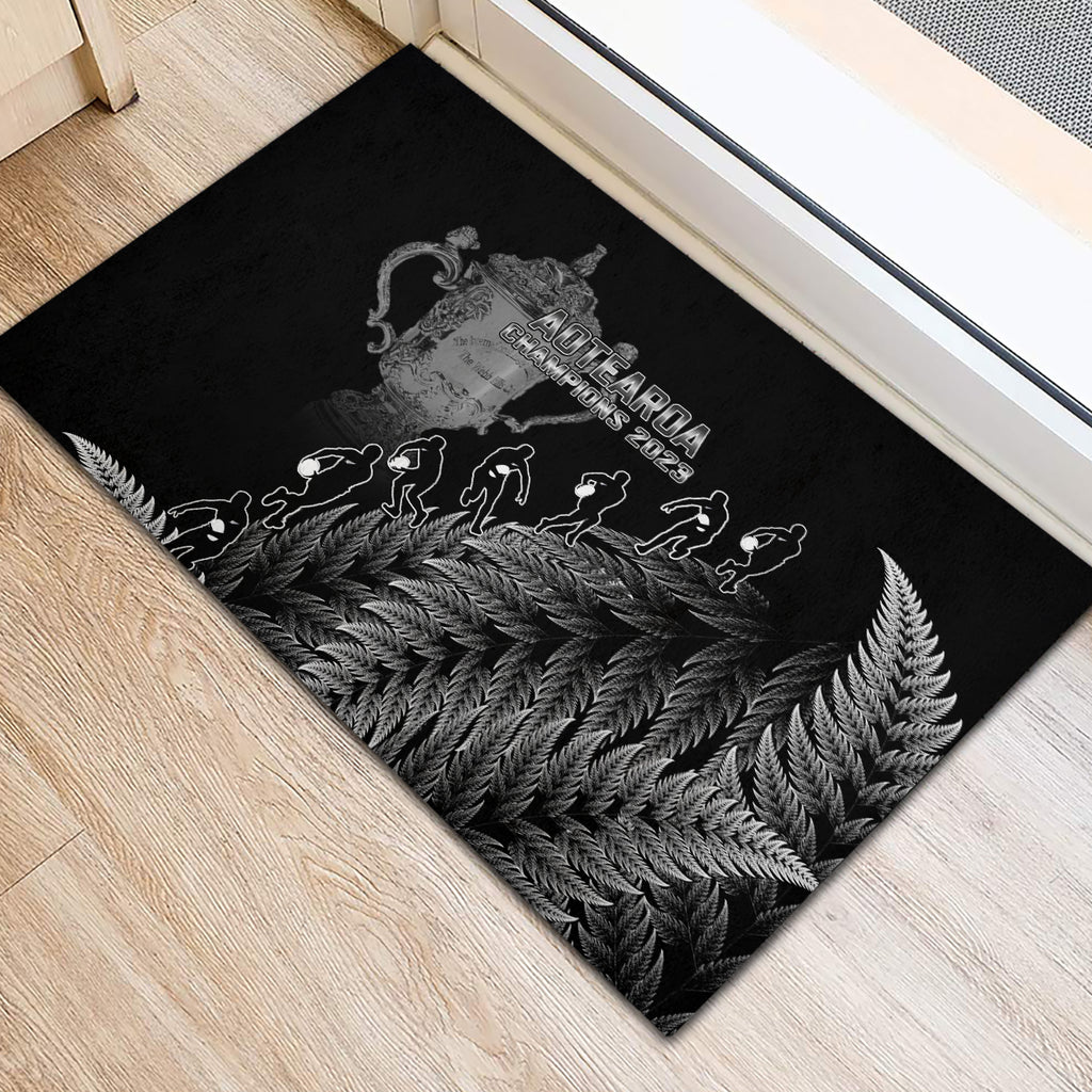 custom-new-zealand-silver-fern-rugby-rubber-doormat-all-black-go-champions-2023-with-trophy-proud