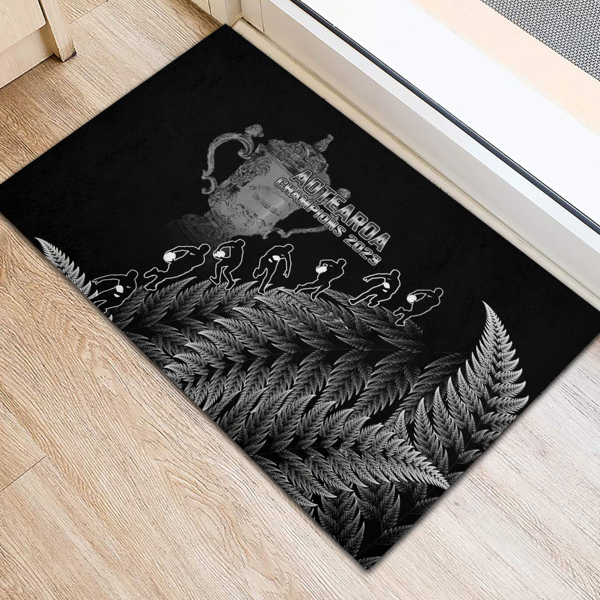 custom-new-zealand-silver-fern-rugby-rubber-doormat-all-black-go-champions-2023-with-trophy-proud