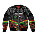 custom-panthers-rugby-christmas-bomber-jacket-merry-xmas-2023-mix-aboriginal-art-black-version
