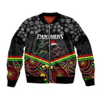 custom-panthers-rugby-christmas-bomber-jacket-merry-xmas-2023-mix-aboriginal-art-black-version
