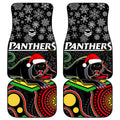 custom-panthers-rugby-christmas-car-mats-merry-xmas-2023-mix-aboriginal-art-black-version
