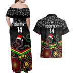 custom-panthers-rugby-christmas-couples-matching-off-shoulder-maxi-dress-and-hawaiian-shirt-merry-xmas-2023-mix-aboriginal-art-black-version