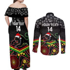 custom-panthers-rugby-christmas-couples-matching-off-shoulder-maxi-dress-and-long-sleeve-button-shirt-merry-xmas-2023-mix-aboriginal-art-black-version