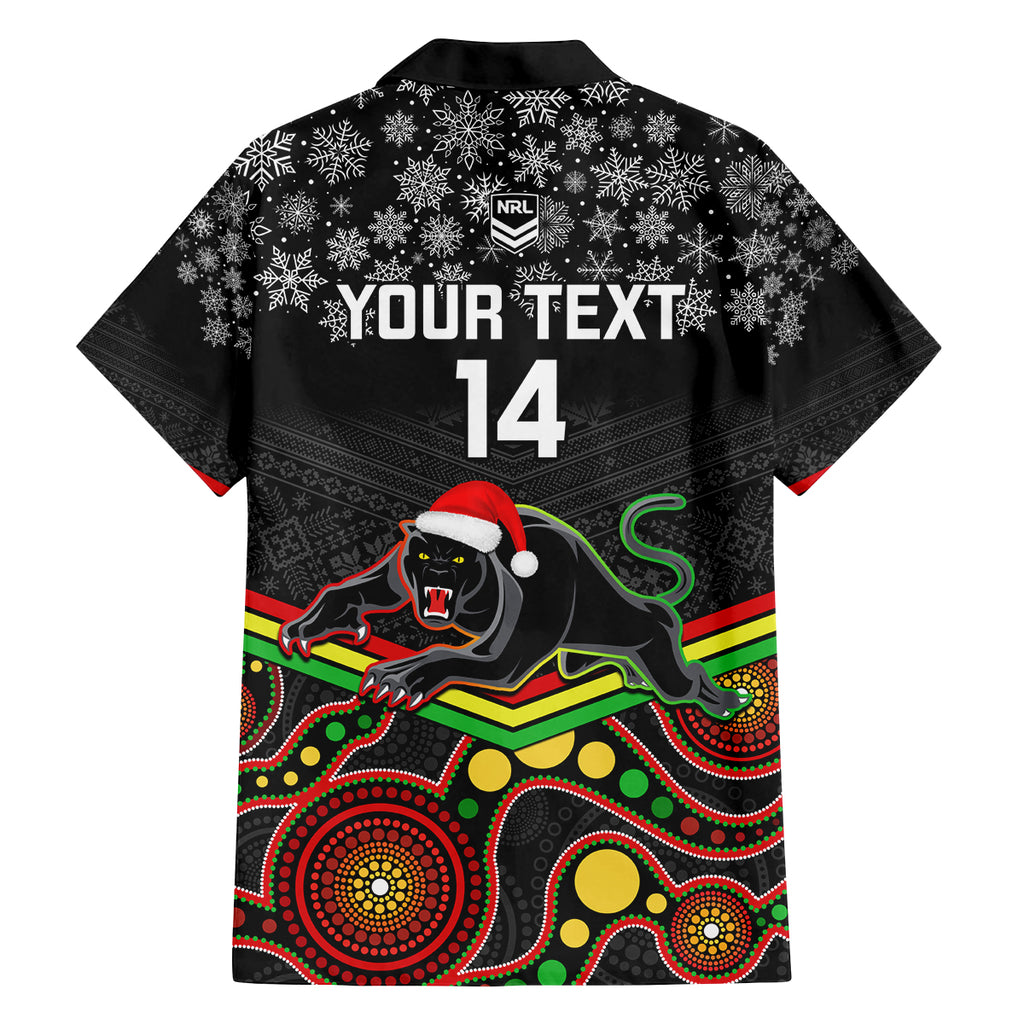 custom-panthers-rugby-christmas-family-matching-tank-maxi-dress-and-hawaiian-shirt-merry-xmas-2023-mix-aboriginal-art-black-version