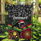custom-panthers-rugby-christmas-garden-flag-merry-xmas-2023-mix-aboriginal-art-black-version