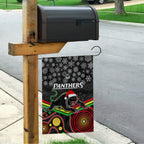 custom-panthers-rugby-christmas-garden-flag-merry-xmas-2023-mix-aboriginal-art-black-version