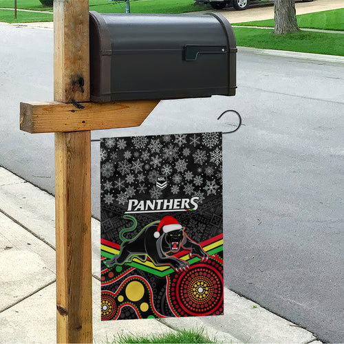 custom-panthers-rugby-christmas-garden-flag-merry-xmas-2023-mix-aboriginal-art-black-version