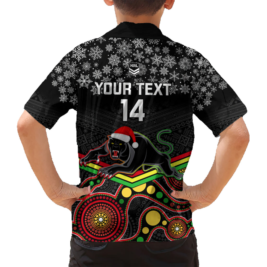 custom-panthers-rugby-christmas-hawaiian-shirt-merry-xmas-2023-mix-aboriginal-art-black-version