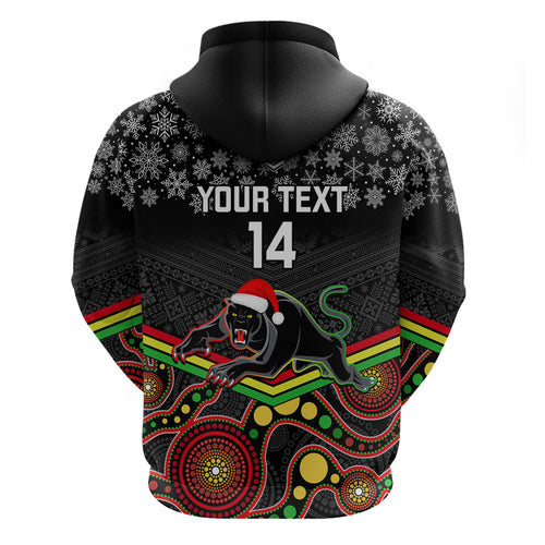 custom-panthers-rugby-christmas-hoodie-merry-xmas-2023-mix-aboriginal-art-black-version