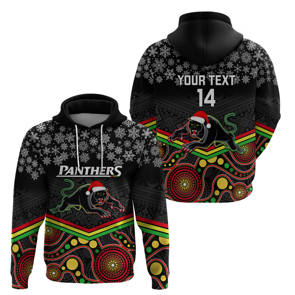 custom-panthers-rugby-christmas-hoodie-merry-xmas-2023-mix-aboriginal-art-black-version