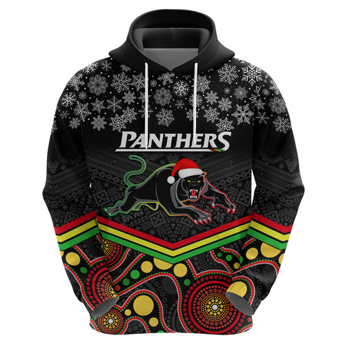 custom-panthers-rugby-christmas-hoodie-merry-xmas-2023-mix-aboriginal-art-black-version